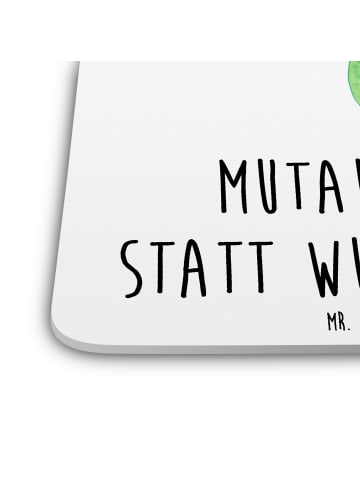 Mr. & Mrs. Panda Untersetzer Schildkröte Luftballon mit Spruch in Weiß