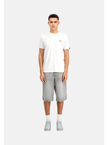 Alpha Industries T-Shirt in weiß