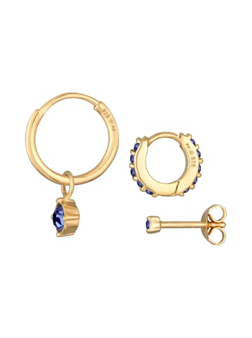 Elli Ohrringe 925 Sterling Silber in Blau