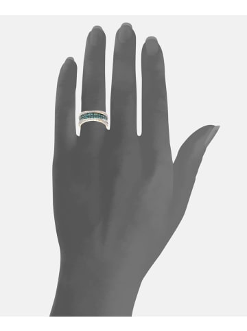 Diamant L'éternel Eternity-Ring aus 375 Gelbgold mit Diamant