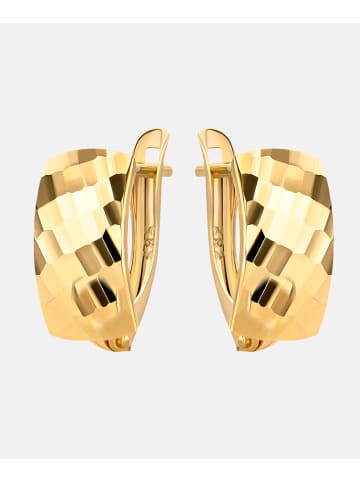 Diamant L'éternel Ohrringe aus 375 Gelbgold
