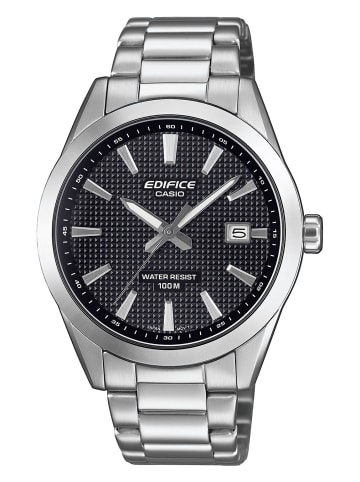 Casio Herren-Armbanduhr Edelstahl Schwarz