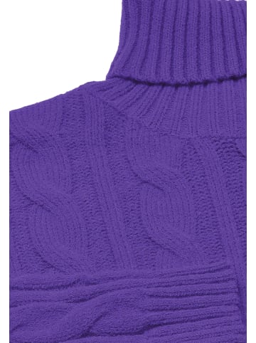 myMo Rollkragenpullover in LILA