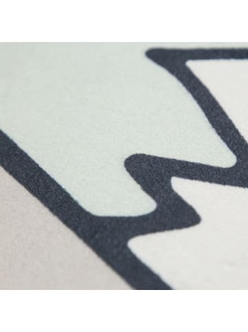 KADIMA DESIGN Kinderteppich waschmaschinenwaschbar Berge Kinderzimmer in Grau