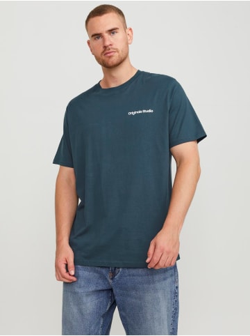 Jack & Jones Basic T-Shirt Plus Size Rundhals JORVESTERBRO in Grün