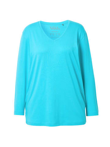 Ulla Popken Shirt in tiefes aqua