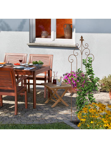 relaxdays 2 x Rankgitter in Braun - (B)35 x (H)116 cm