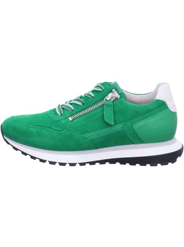 Gabor Schnürschuhe in verde/off-white