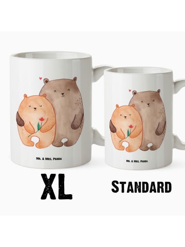 Mr. & Mrs. Panda XL Tasse Bären Liebe ohne Spruch in Weiß