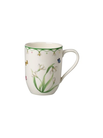 Villeroy & Boch Kaffee-/Teetasse, Blumen, 4Stk, Colourful Spring in grün