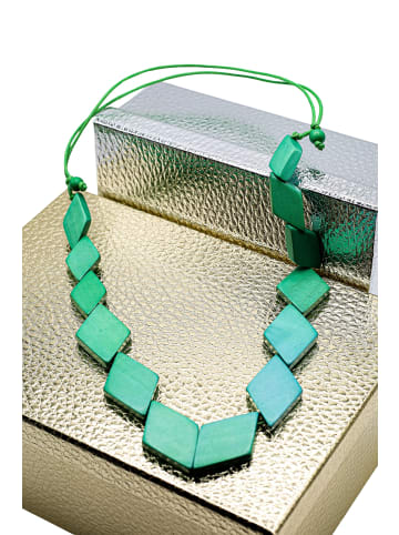 collezione alessandro Halskette " Raute " in grün