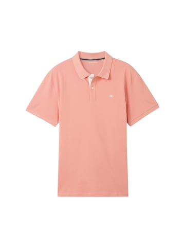 Tom Tailor Poloshirt 'Basic' in rosa