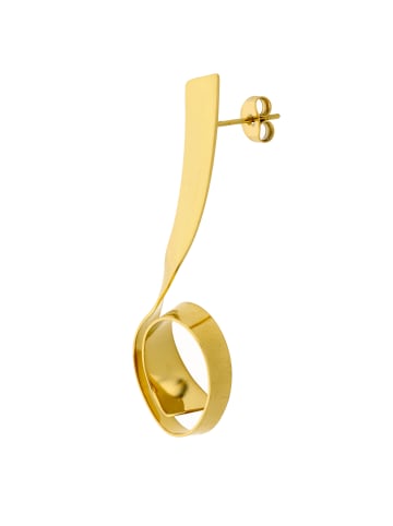 usha WHITE LABEL Women Drop Earrings in Gold