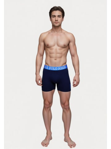 U.S. Polo Assn. U.S. Polo Assn. Boxershorts 2er Pack Boxershorts mit Logostickerei in dunkelblau
