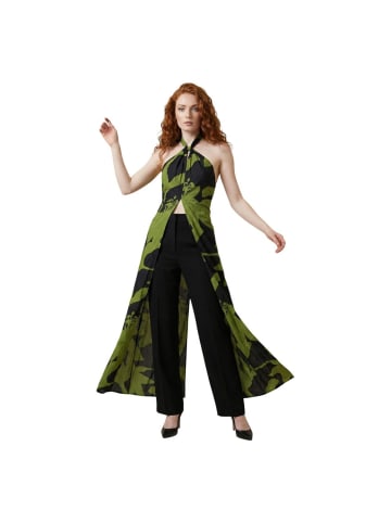 Replay Zweifarbig Viskose Langes Kleid