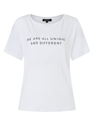 More & More Kurzarmshirt in white