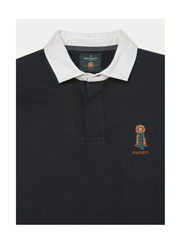 Hackett London Polo in Schwarz