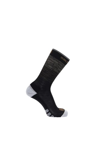 SALOMON Laufsocken 1er Pack running in black/white/arrowwood