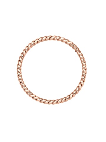 Elli Ring 750 Rosegold Twisted in Rosegold