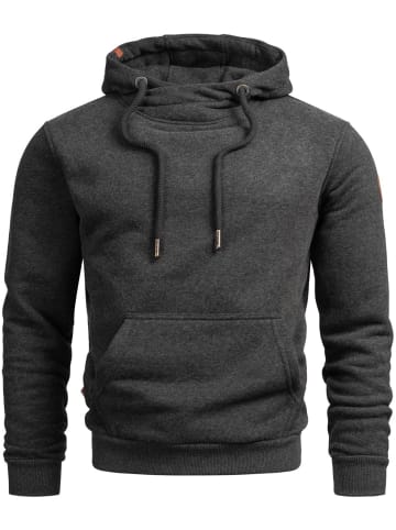 Alessandro Salvarini Hoodie AS-294 in Dunkelgrau