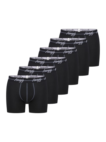 Sloggi Long Short / Pant Start in Schwarz