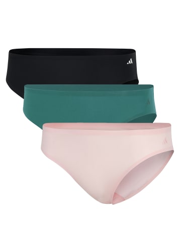 adidas 3er Pack Bikinislip Active Light Flex in Mehrfarbig