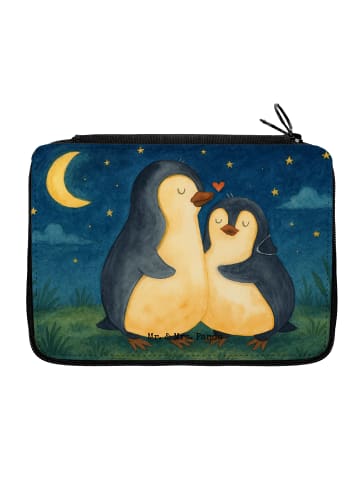 Mr. & Mrs. Panda Federmappe Pinguine Einschlafen Design ohne Spruch in Weiß