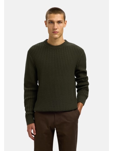 SELECTED HOMME Pullover 'Tom' in dunkelgrün