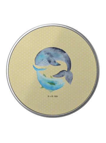 Mr. & Mrs. Panda Vorratsbox Walfisch Thunfisch ohne Spruch in Gelb Pastell