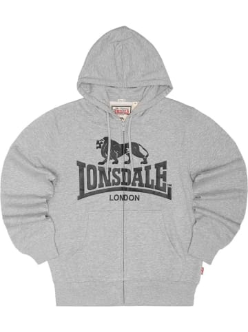 Lonsdale Hoodie "Krafty" in Grau