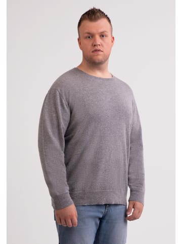 CASH-MERE.CH Rundhals Pullover in Grau
