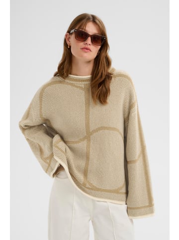 Soaked in Luxury Strickpullover SLRava Baggy fit in Dull Gold