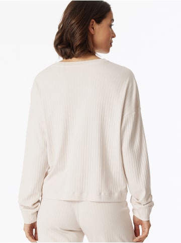 Schiesser Longsleeve Mix & Relax in Beige