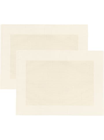 Erwin Müller Tischset 2er-Pack Lissabon in creme