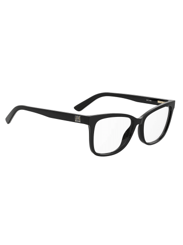 Love Moschino Damen Optische Fassungen Katzenauge Schwarz