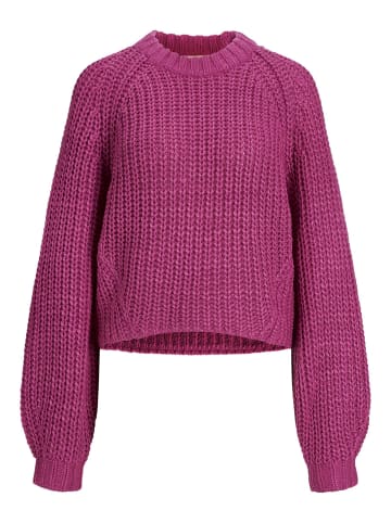 JJXX Strickpullover in Fuchsia Red