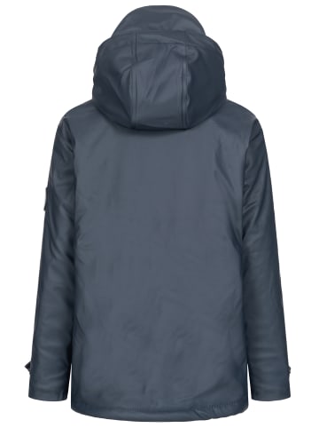 DEPROC Active Regenjacke Friesennerz #ankergluthafen KIDS in Blau