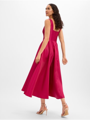 Marie Lund Kleid in bordeaux - 0003