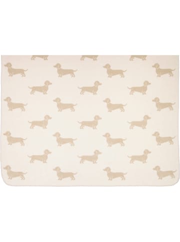 Cawö Cawö Wohndecken WE LOVE DOGS 62460 natur/beige - 33 in natur/beige - 33