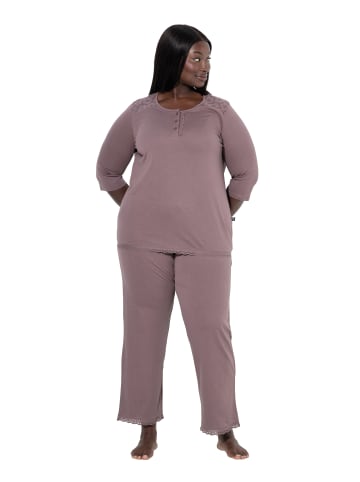 Ulla Popken Pyjama in erde