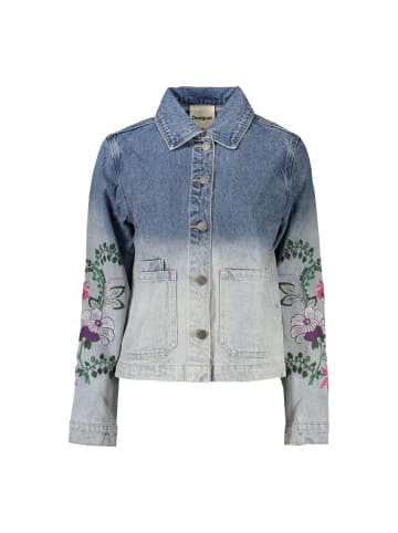Desigual Blau Damen Jacke aus Baumwolle