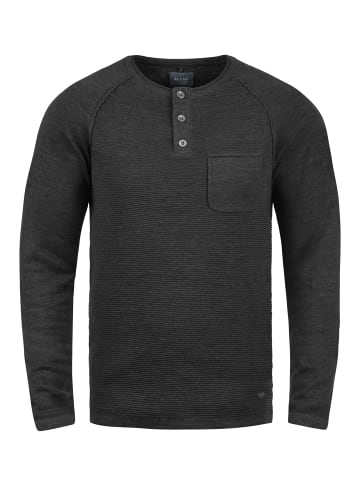 BLEND Strickpullover BHOtto in Dunkelgrau