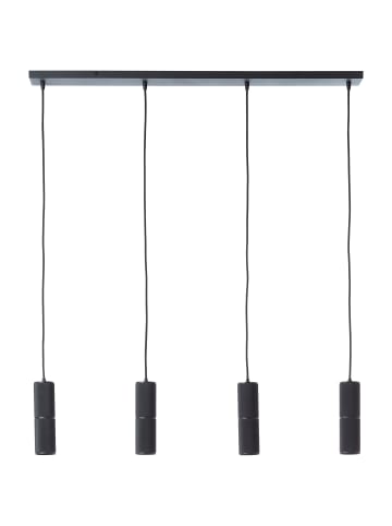 Brilliant LED-Pendellampe, 92 cm Breite, GU10, 4x 350 lm, 3000 K, sand schwarz