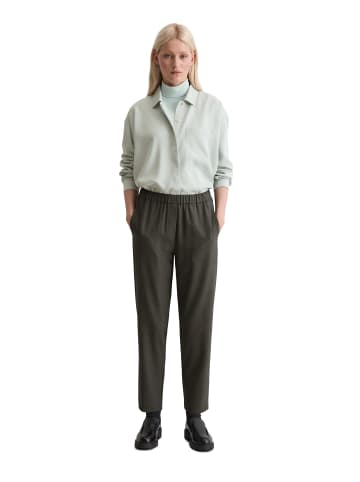 Marc O'Polo Flanellhose regular in night brown mélange