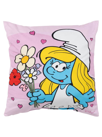 Die Schlümpfe Die Schlümpfe Kissen Schlumpfine Plüsch Zierkissen 40x40 cm in rosa