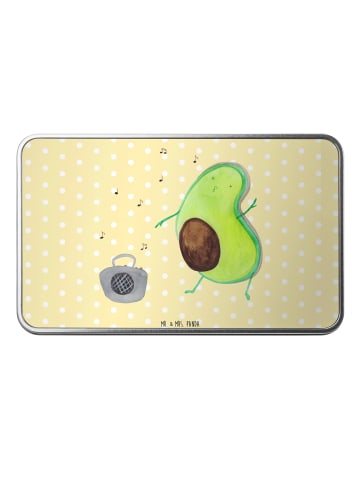 Mr. & Mrs. Panda Dose Avocado Tanzen ohne Spruch in Gelb Pastell