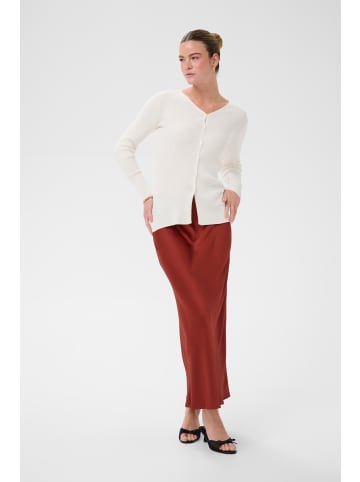 Kaffe Strickjacke KAindira Tight fit in Chalk