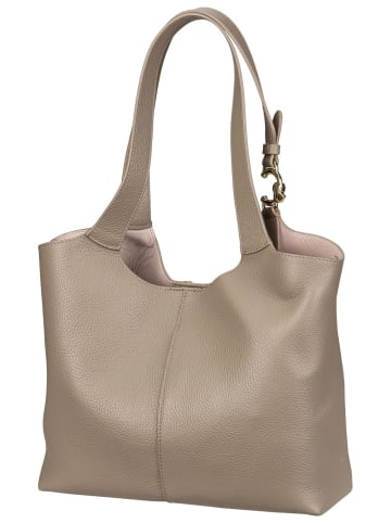 COCCINELLE Handtasche Coccinelle C-Easy in Warm Taupe