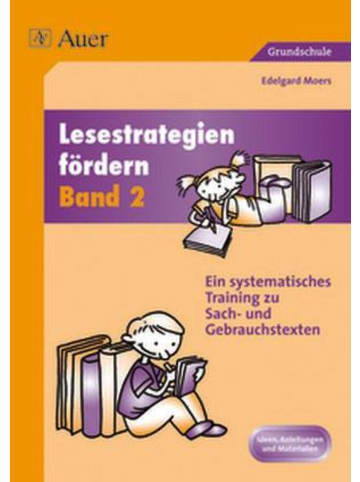 Auer Verlag Lesestrategien fördern, Band 2 | Ein systematisches Training zu Sach- und...