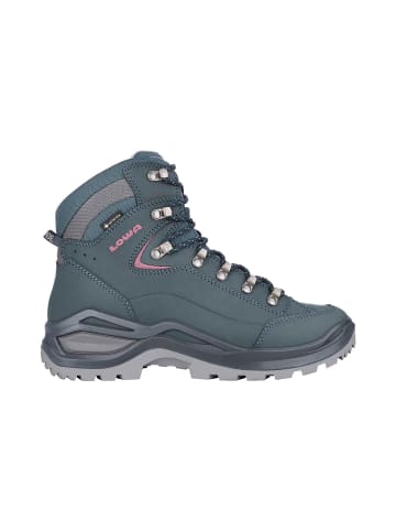 LOWA SHOES "Renegade Evo GTX" in stahlblau/altrosa
